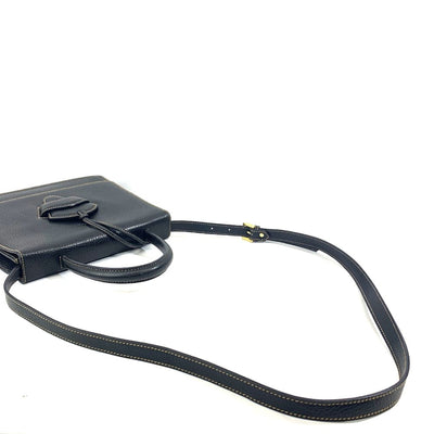 LOEWE(ロエベ) バルセロナ 2WAYバッグ レザー ブラック レディース ハンドバッグ ショルダーバッグ 【102062648001】