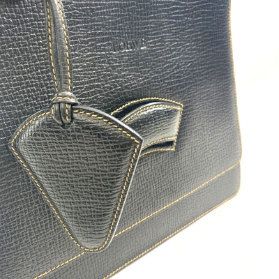 LOEWE(ロエベ) バルセロナ 2WAYバッグ レザー ブラック レディース ハンドバッグ ショルダーバッグ 【102062648001】