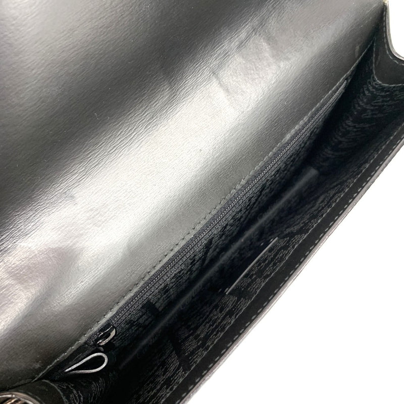 Cartier(カルティエ)　パシャ　セカンドバッグレザー　ブラック 【102062662001】