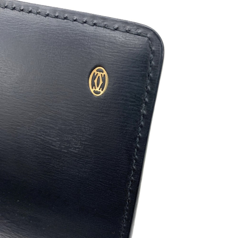 Cartier(カルティエ)　パシャ　セカンドバッグレザー　ブラック 【102062662001】