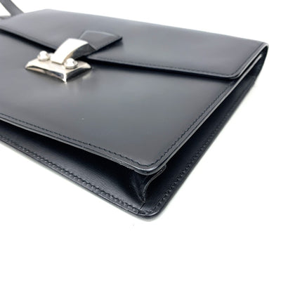 Cartier(カルティエ)　パシャ　セカンドバッグレザー　ブラック 【102062662001】