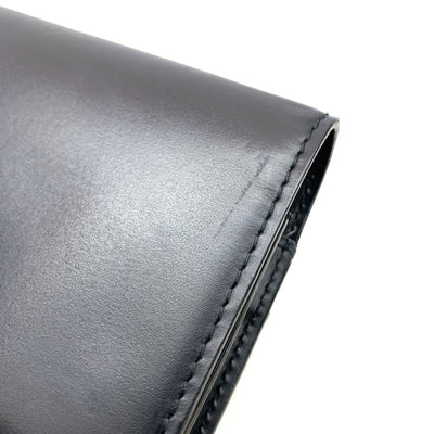 Cartier(カルティエ)　パシャ　セカンドバッグレザー　ブラック 【102062662001】