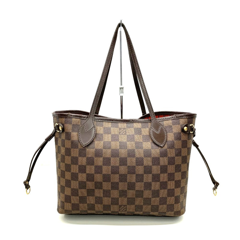 LOUIS VUITTON(ルイ・ヴィトン)　ダミエ　ネヴァーフルPM　ダミエ・キャンバス　エベヌ　N51109 【102062701001】
