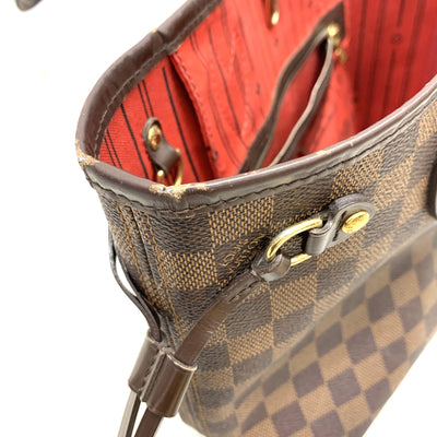 LOUIS VUITTON(ルイ・ヴィトン)　ダミエ　ネヴァーフルPM　ダミエ・キャンバス　エベヌ　N51109 【102062701001】