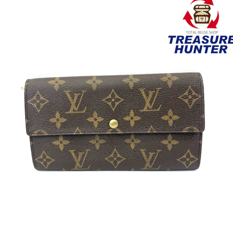 LOUIS VUITTON(ルイ・ヴィトン) モノグラム ポシェット ポルト モネ クレディ N61725 モノグラムキャンバス ブラウン 長財布 【102062709001】