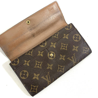 LOUIS VUITTON(ルイ・ヴィトン) モノグラム ポシェット ポルト モネ クレディ N61725 モノグラムキャンバス ブラウン 長財布 【102062709001】