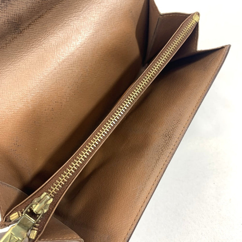 LOUIS VUITTON(ルイ・ヴィトン) モノグラム ポシェット ポルト モネ クレディ N61725 モノグラムキャンバス ブラウン 長財布 【102062709001】