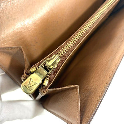 LOUIS VUITTON(ルイ・ヴィトン) モノグラム ポシェット ポルト モネ クレディ N61725 モノグラムキャンバス ブラウン 長財布 【102062709001】