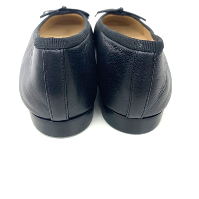 CHANEL(シャネル) バレリーナ サイズ36 1/2 約23.5ｃｍ ラムスキン×パテント カーフスキン ブラック G02819-Y01552-94305 レディース シューズ 【102062731003】