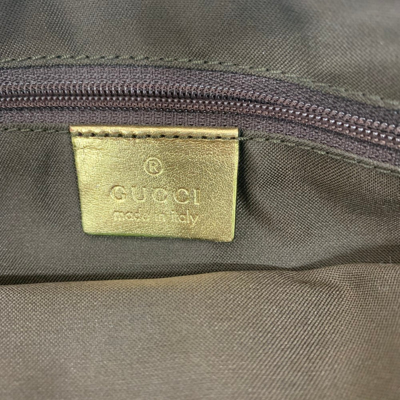 GUCCI(グッチ) ジャッキー ワンショルダーバッグ 001・3306・3444 GGキャンバス×レザー ベージュ×ゴールド レディース バッグ 【102062756003】