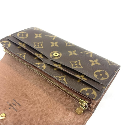 LOUIS VUITTON(ルイ・ヴィトン) モノグラム ポルトフォイユ・サラ  N61734 モノグラムキャンバス ブラウン 長財布 【102062761001】