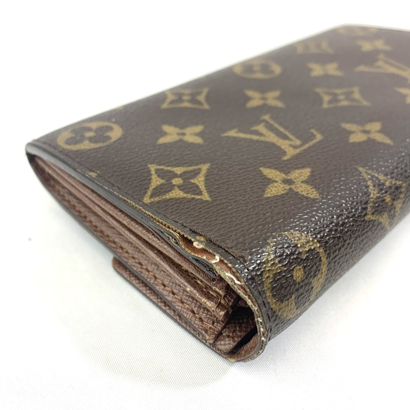 LOUIS VUITTON(ルイ・ヴィトン) モノグラム ポルトフォイユ・サラ  N61734 モノグラムキャンバス ブラウン 長財布 【102062761001】