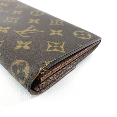 LOUIS VUITTON(ルイ・ヴィトン) モノグラム ポルトフォイユ・サラ  N61734 モノグラムキャンバス ブラウン 長財布 【102062761001】