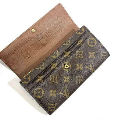 LOUIS VUITTON(ルイ・ヴィトン) モノグラム ポルトフォイユ・サラ  N61734 モノグラムキャンバス ブラウン 長財布 【102062761001】