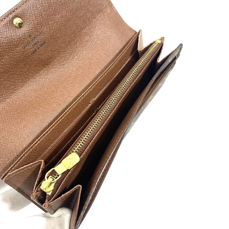 LOUIS VUITTON(ルイ・ヴィトン) モノグラム ポルトフォイユ・サラ  N61734 モノグラムキャンバス ブラウン 長財布 【102062761001】