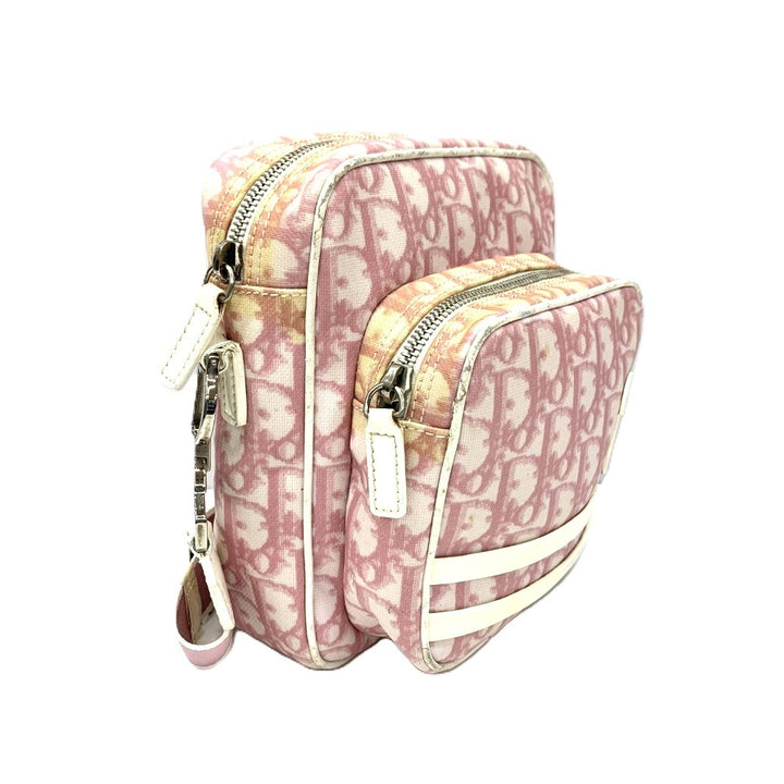 Christian Dior トロッター No.2 ショルダーバッグ PVC×エナメル