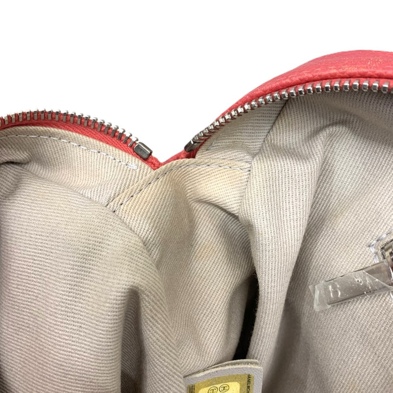 CHANEL(シャネル)　マトラッセ　キャビアスキン　チェーンショルダーバッグ　ピンク　 【102062954003】