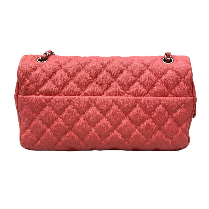 CHANEL(シャネル)　マトラッセ　キャビアスキン　チェーンショルダーバッグ　ピンク　 【102062954003】