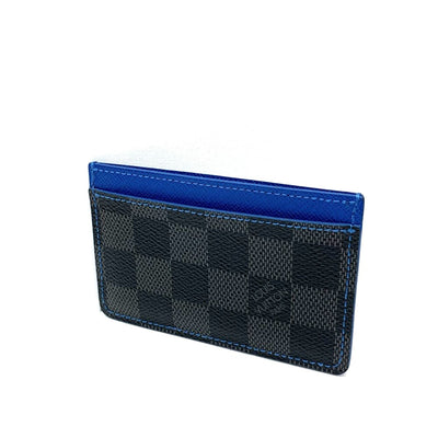 LOUIS VUITTON(ルイ・ヴィトン)　ダミエ・グラフィット　ポルト　カルト　サーンプル　N64029　ブルー 【102062992001】