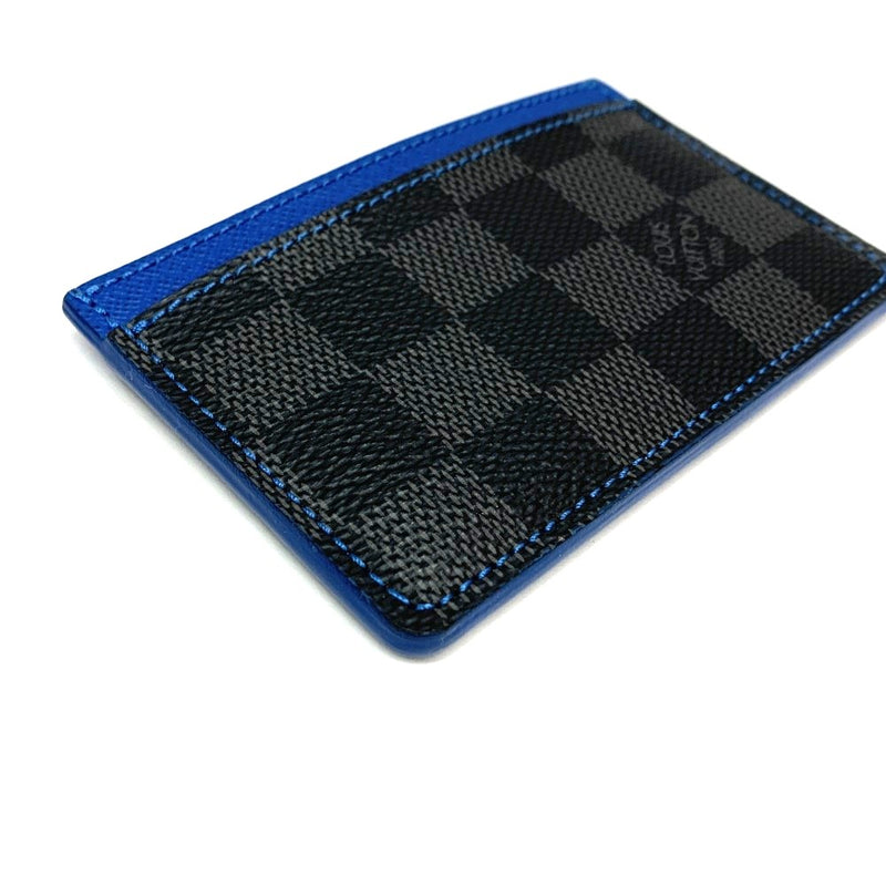 LOUIS VUITTON(ルイ・ヴィトン)　ダミエ・グラフィット　ポルト　カルト　サーンプル　N64029　ブルー 【102062992001】