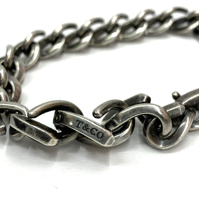 TIFFANY&Co.  フォージ　ラージリング　ブレスレット　Ag925シルバー　いぶし仕上げ　ティファニー 【102062997001】