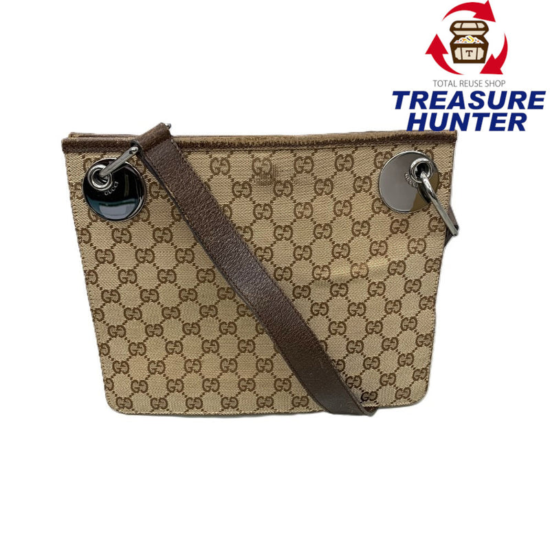 GUCCI(グッチ) GGキャンバス ショルダーバッグ 120841 キャンバス