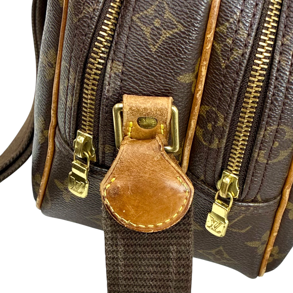 LOUIS VUITTON モノグラム リポーターPM M45254 ブラウン ショルダー