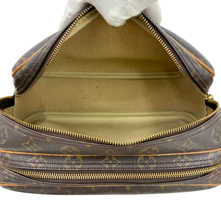 LOUIS VUITTON モノグラム リポーターPM M45254 ブラウン ショルダー