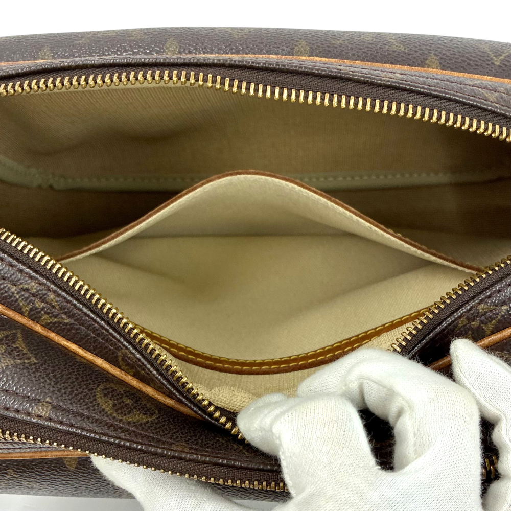 LOUIS VUITTON モノグラム リポーターPM M45254 ブラウン ショルダー