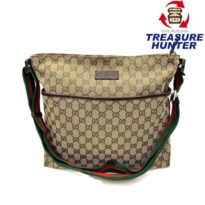 GUCCI（グッチ） シェリーライン GGキャンバス ショルダーバッグ