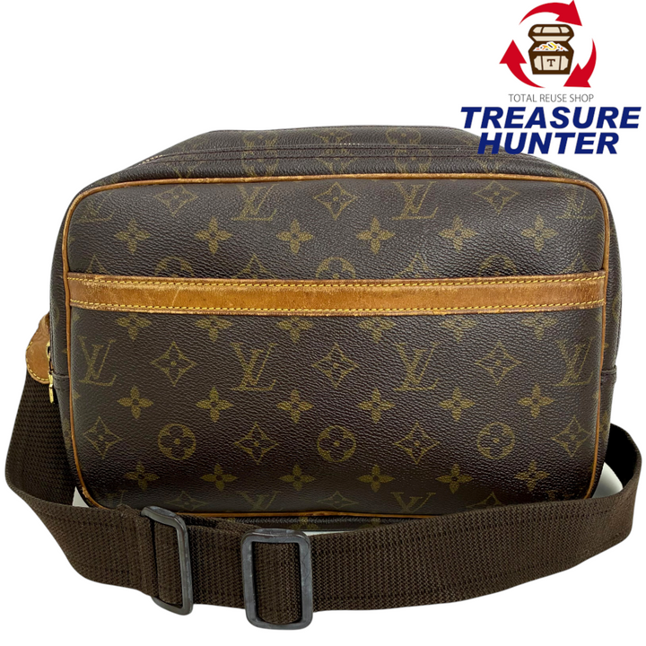LOUIS VUITTON モノグラム リポーターPM M45254 ブラウン ショルダー