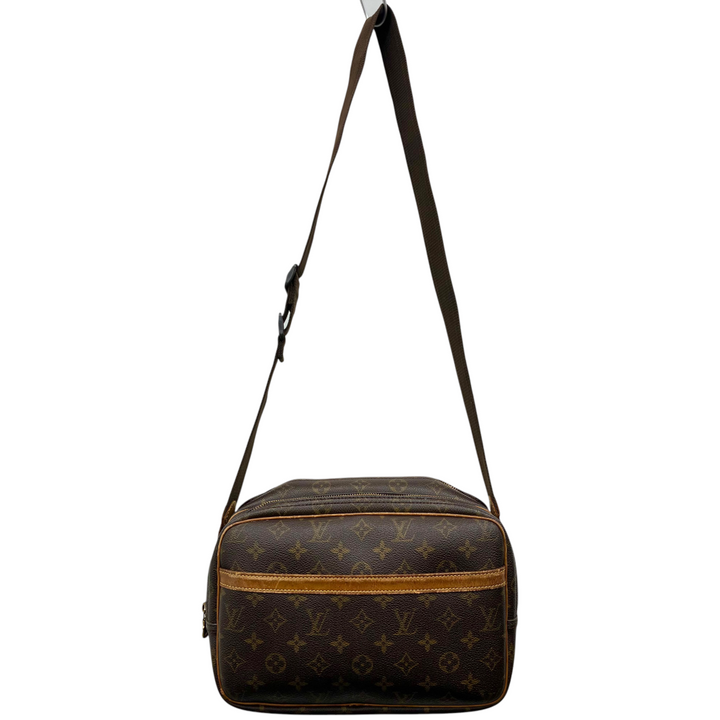 LOUIS VUITTON モノグラム リポーターPM M45254 ブラウン ショルダー