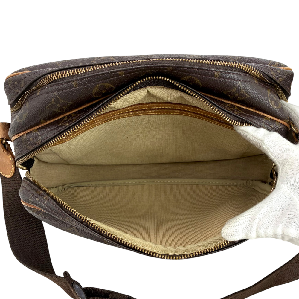LOUIS VUITTON モノグラム リポーターPM M45254 ブラウン ショルダー