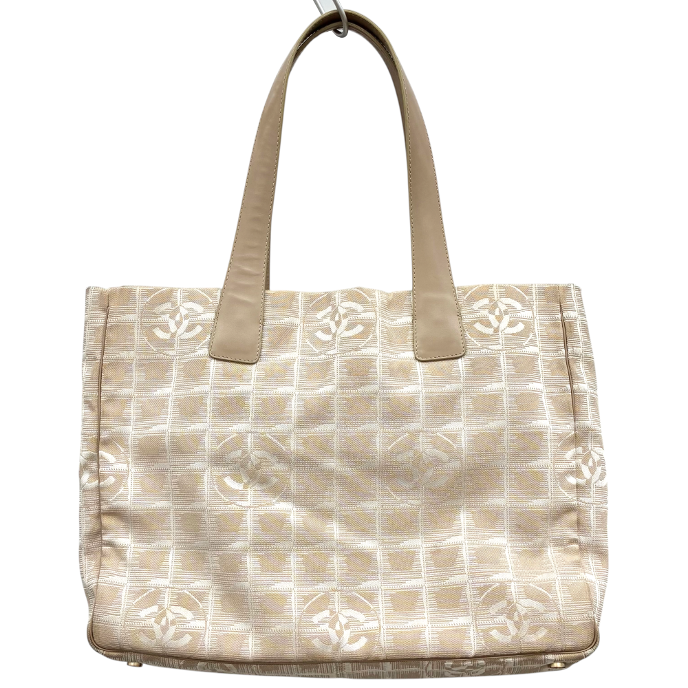 CHANEL ニュートラベルライン ミディアムトートバッグ A15991 ベージュ