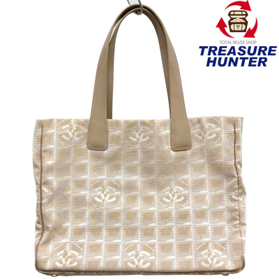 CHANEL ニュートラベルライン ミディアムトートバッグ A15991 ベージュ