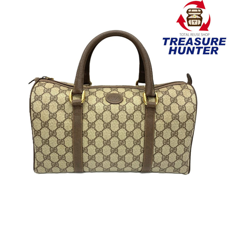 GUCCI グッチ ボストンバッグ オールドグッチ GUCCI(グッチ) オールドグッチ ボストンバッグ GGロゴ ブラウン 002 39
