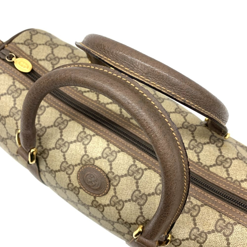 GUCCI(グッチ) オールドグッチ ボストンバッグ GGロゴ ブラウン 002 39