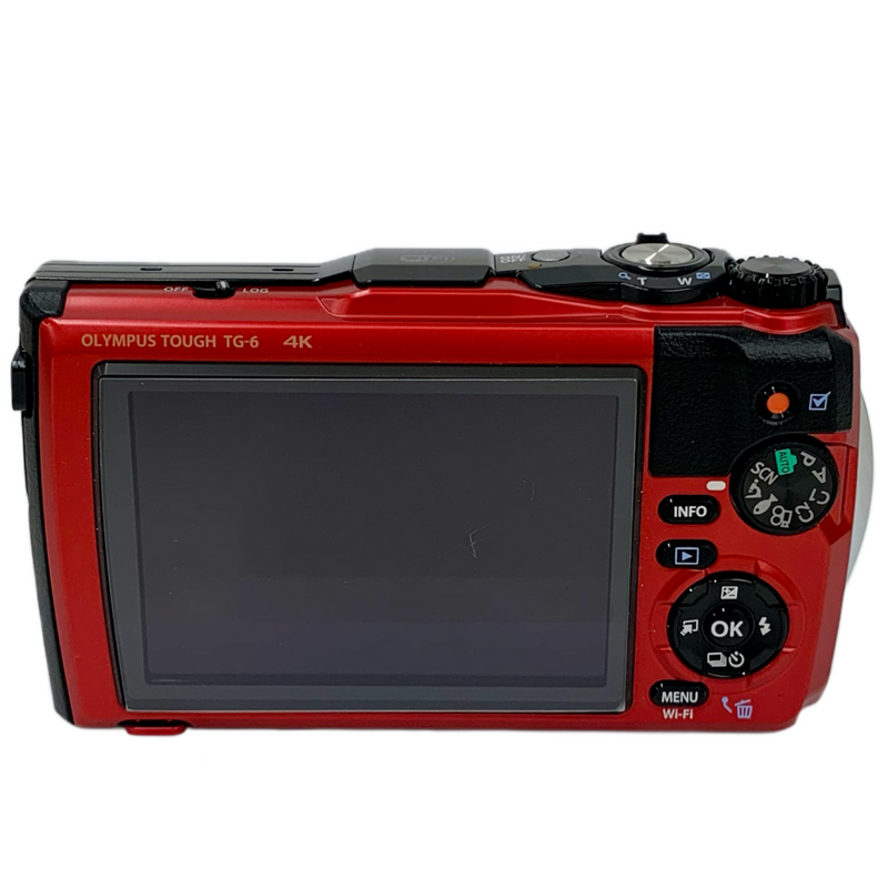 OLYMPUS Tough デジタルカメラ 1200万画素 TG-6 RED 3インチ 2019年 オリンパス 【103054286006】