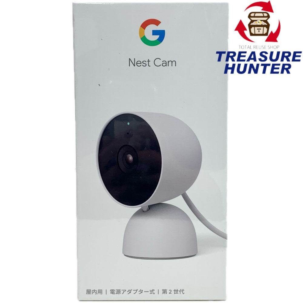 Google Nest Cam 第2世代 屋内用 電源アダプター式 GA01998-J グーグル 