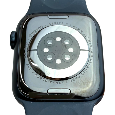 Apple Watch Series8(アップルウォッチ シリーズ8) GPSモデル 41mm MNP53J/A ミッドナイト 防塵 耐水50m 着信通知 電子マネー対応 2022年 【103057813006】