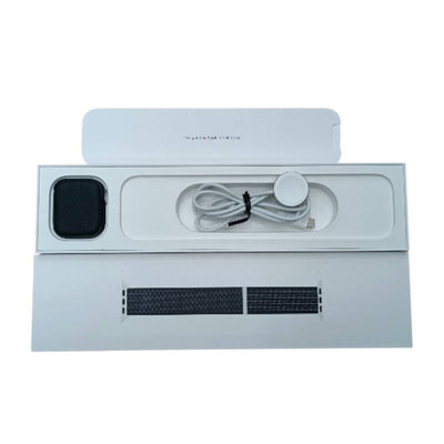 中古 Apple Apple Watch Series8 45mm GPSモデル MNP83J/A+MKUQ3FE/A A2771ミッドナイトアルミニウムケース ナイキスポーツバンド 【103058225002】