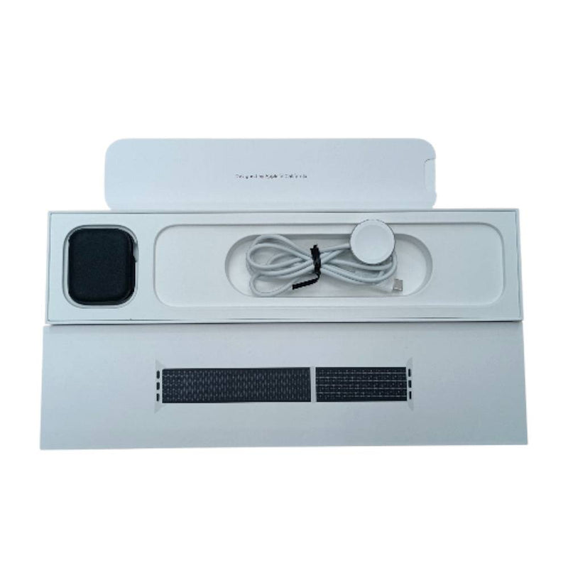 中古 Apple Apple Watch Series8 45mm GPSモデル MNP83J/A+MKUQ3FE/A A2771ミッドナイトアルミニウムケース ナイキスポーツバンド 【103058225002】