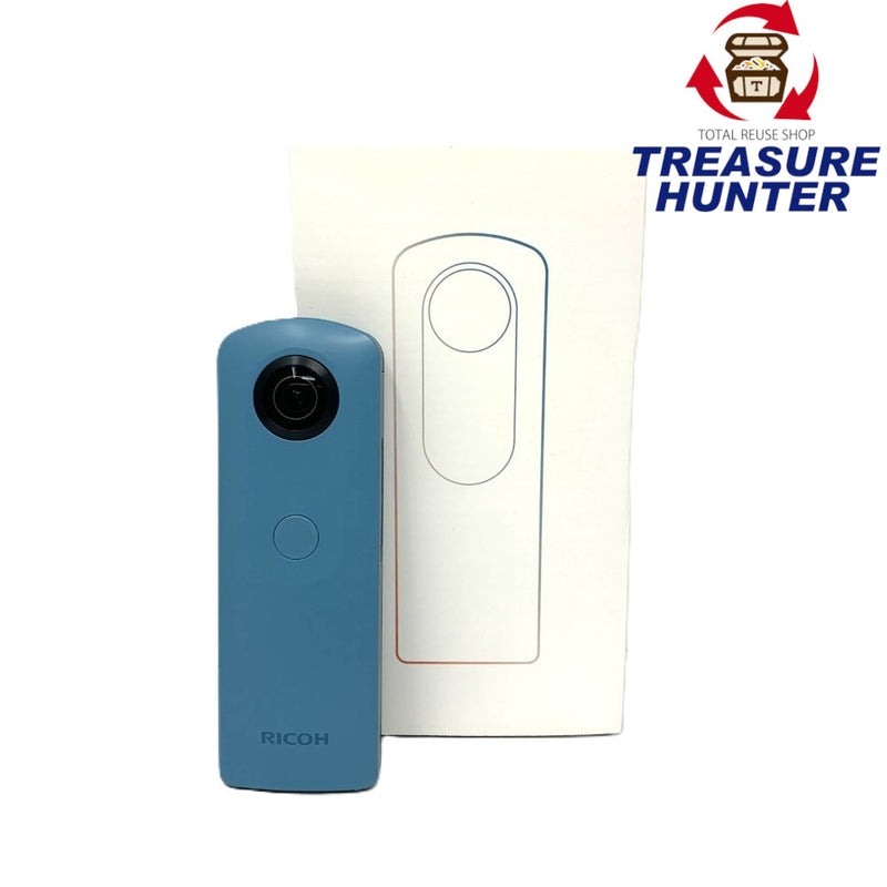 RICOH(リコー) 360度カメラ 全天球カメラ ブルー RICOH THETA SC 2016年製 【103060035005】