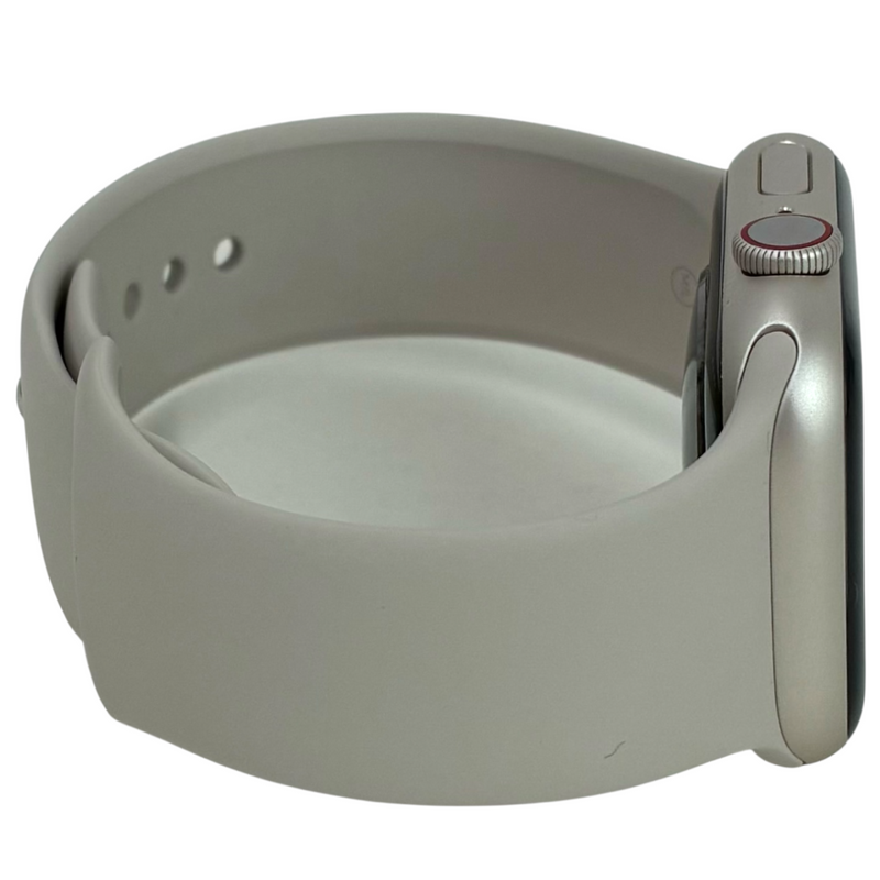 Apple Watch Series8(アップルウォッチ シリーズ8) 45mm GPS+Cellularモデル MNK73J/A スターライト 耐水 防塵 2022年 【103060069002】