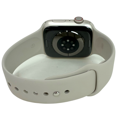 Apple Watch Series8(アップルウォッチ シリーズ8) 45mm GPS+Cellularモデル MNK73J/A スターライト 耐水 防塵 2022年 【103060069002】