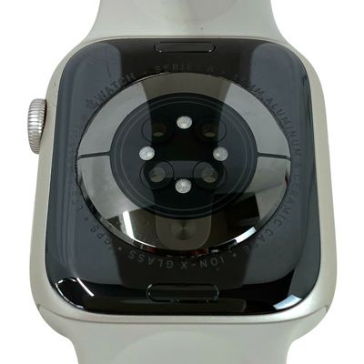 Apple Watch Series8(アップルウォッチ シリーズ8) 45mm GPS+Cellularモデル MNK73J/A スターライト 耐水 防塵 2022年 【103060069002】