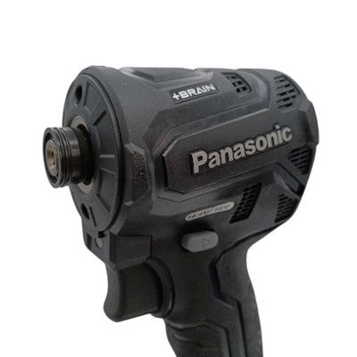 未使用 Panasonic 充電式インパクトドライバー EZ1PD1J18D-B 18V 2021年 バッテリー×2 充電器 アングル・スミ打ちアタッチメントセット EZ9HX501/EZ9HX500 【103060625002】