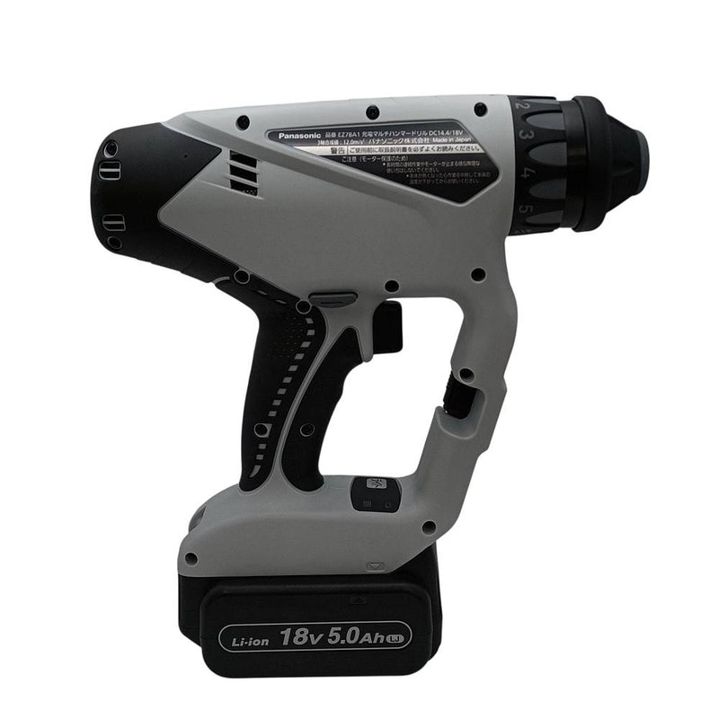 未使用品 Panasonic 充電式マルチハンマードリル EZ78A1LJ2G-H 2022年 18V 5.0Ah パナソニック 充電器 バッテリー×2 【103060628002】