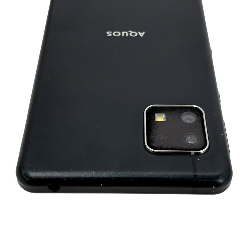 Y!mobile/SHARP AQUOS sence4 basic スマートフォン 64GB SIMフリー A003SH ブラック 5.8インチ 利用制限○ 2020年 ワイモバイル/シャープ 【103061940007】