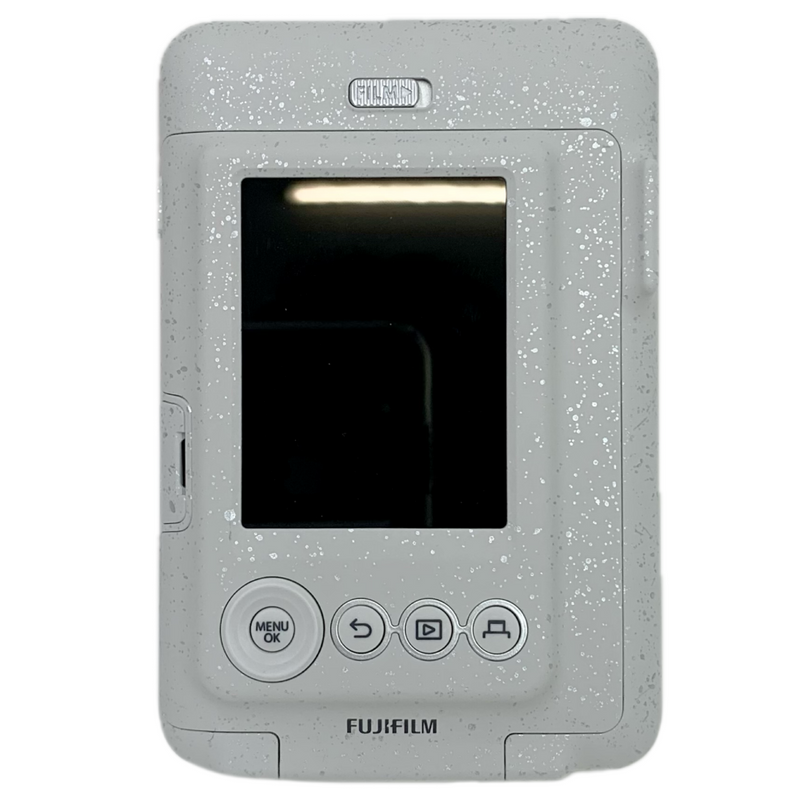 FUJIFILM instax mini LiPlay チェキ ハイブリッドインスタントカメラ ストーンホワイト 2020年 スマートフォンアプリ連携機能 フジフィルム 【103062987007】